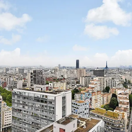 Apartment Bright With Balcony - 2p- Eiffel Tower View