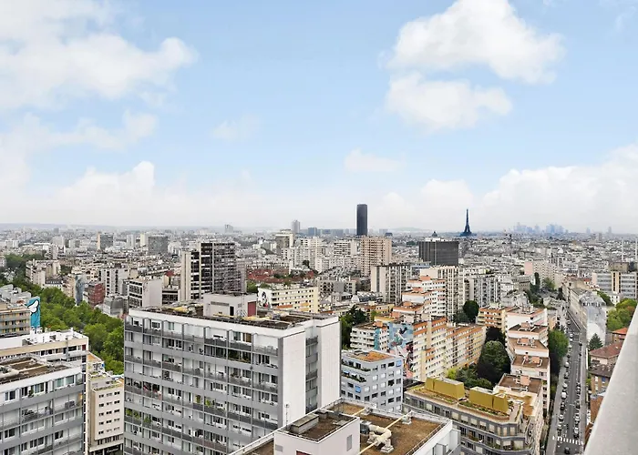 Lägenhet Bright With Balcony - 2p- Eiffel Tower View